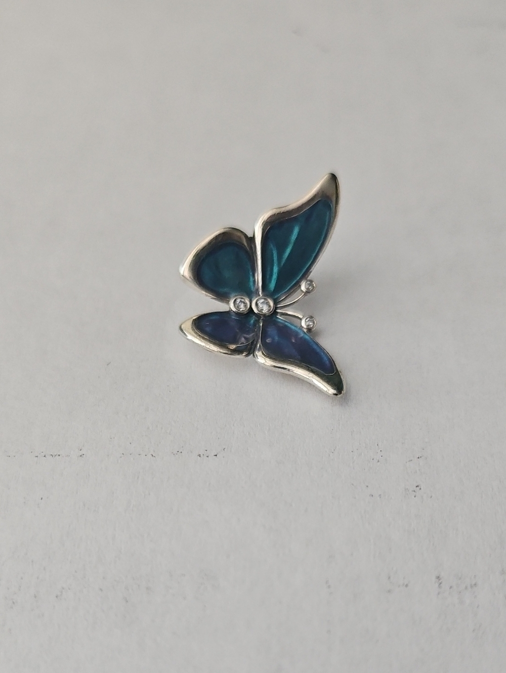 Pandora Blue Oversized Butterfly Charm